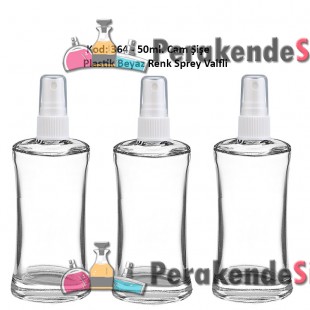 PARFÜM ŞİŞESİ OMUZDA DARALAN MODEL 50ml Kod: 364 