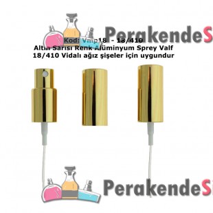 18/410 ALTIN SARISI RENK METAL SPREY VALF