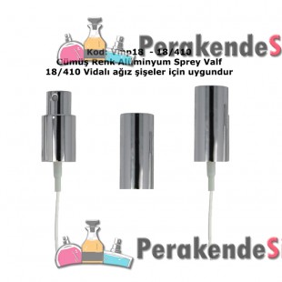 18/410 GÜMÜŞ RENK METAL SPREY VALF
